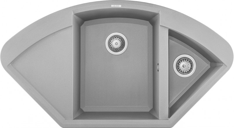 Мойка ELLECI Easy CORNER M79 Aluminium купить