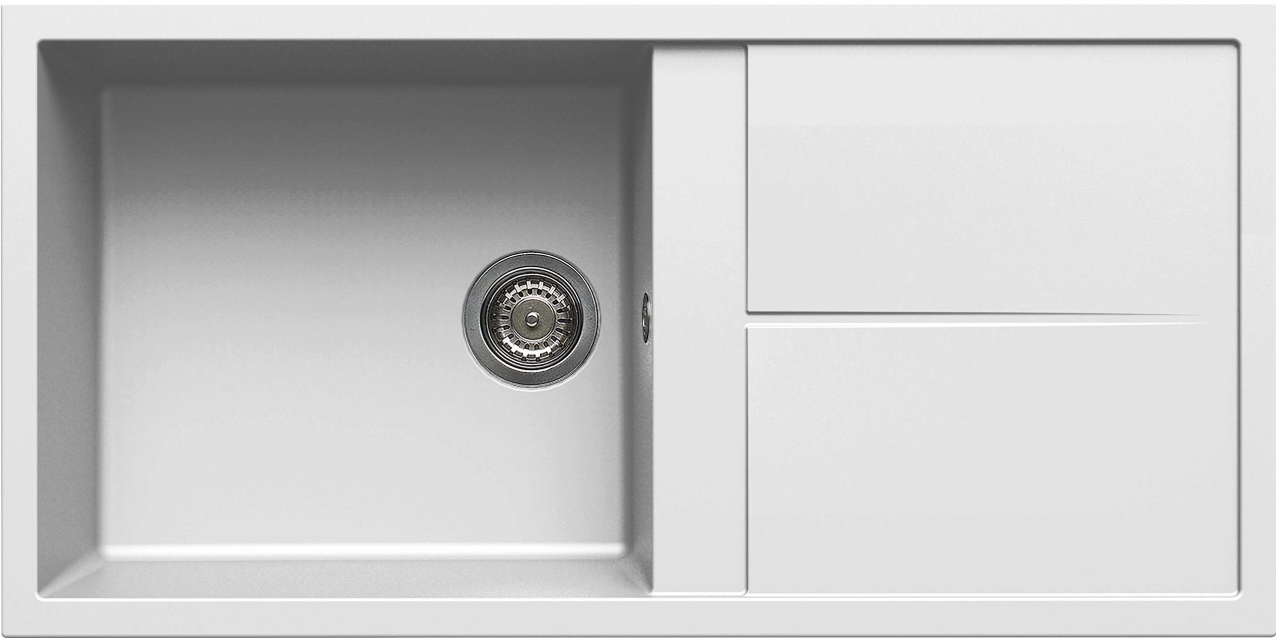 Мойка ELLECI Unico 480 G68 Bianco Titano купить