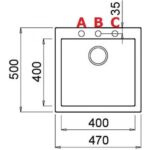 Купить ELLECI Quadra 102 G68 Bianco