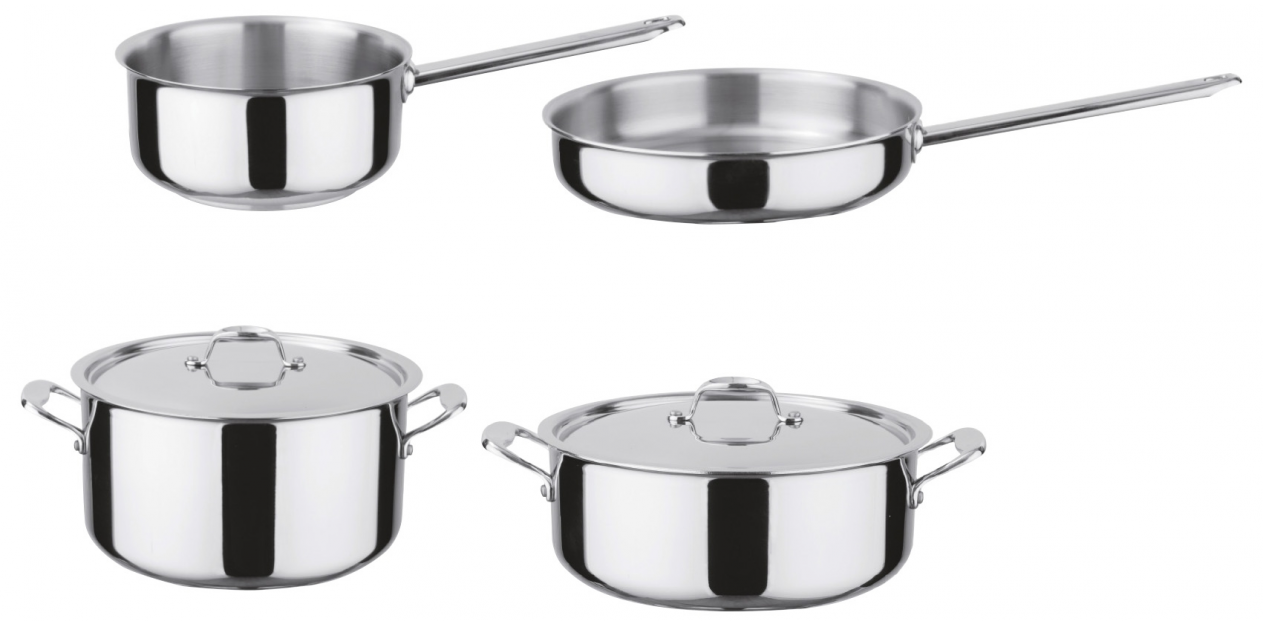 Набор посуды CATA MASTERCLASS (3 кастрюли, 1 сковорода)(0) купить