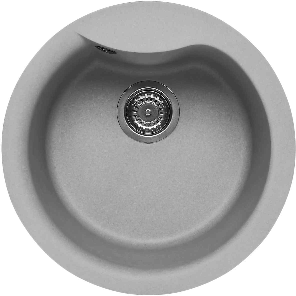 Мойка ELLECI Ego Round M79 Aluminium купить