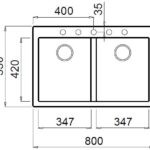 Купить ELLECI Quadra 340 G68 Bianco