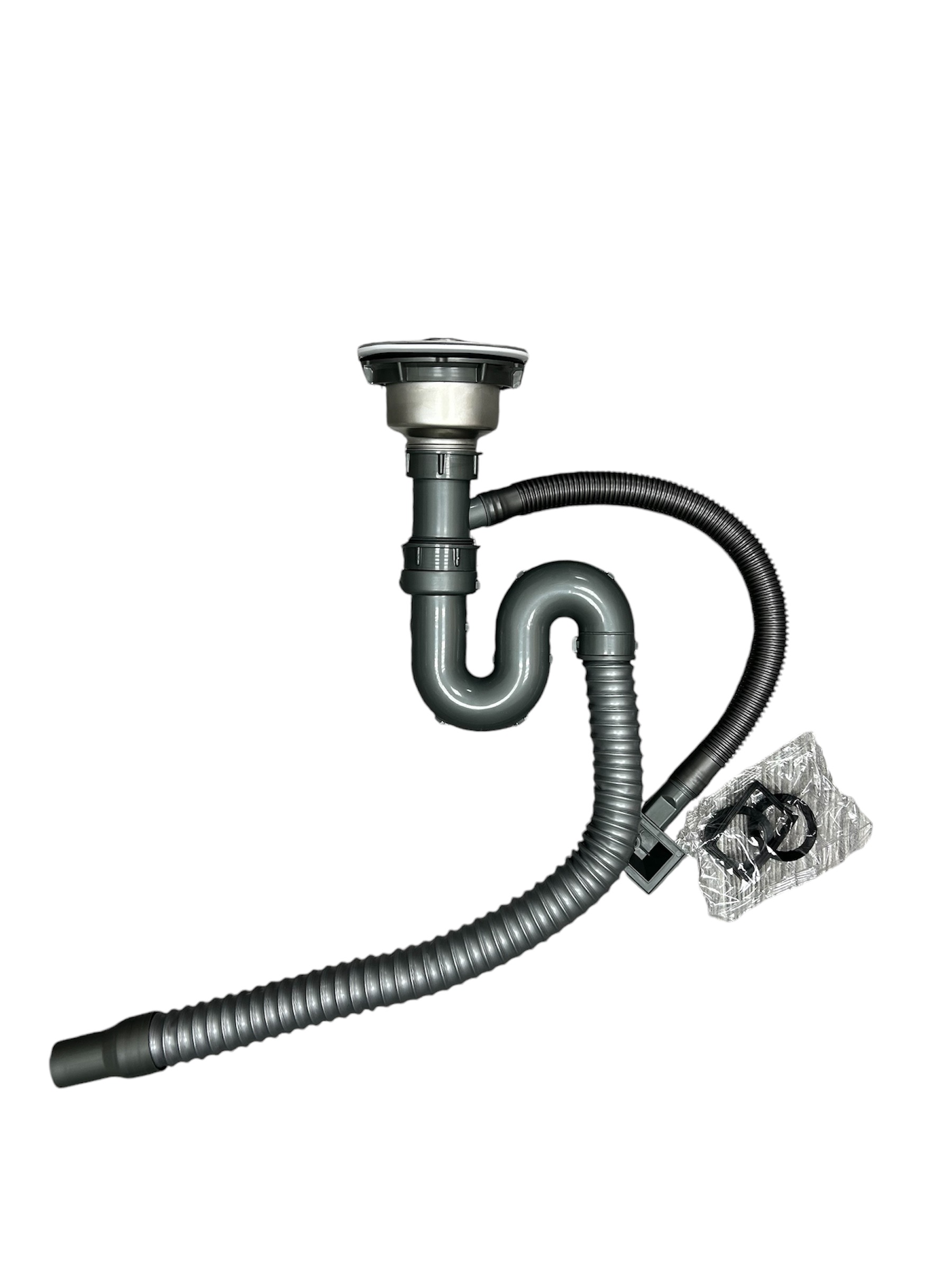 Аксессуар SYPH-1 Сифон c черным сливом для мойки Schtoff купить