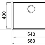 Купить Elleci Quadra 110 Undermount K96 White