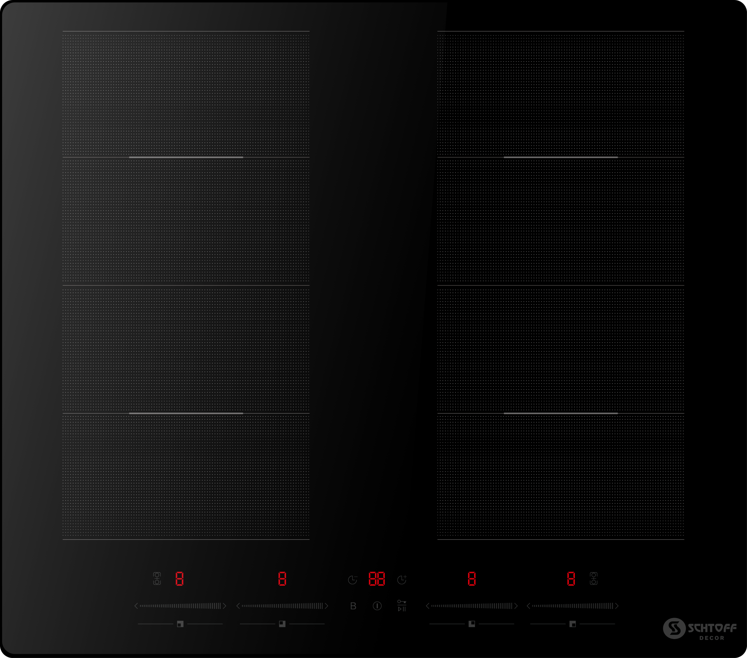 Варочная поверхность SCHTOFF I60H14 Black купить