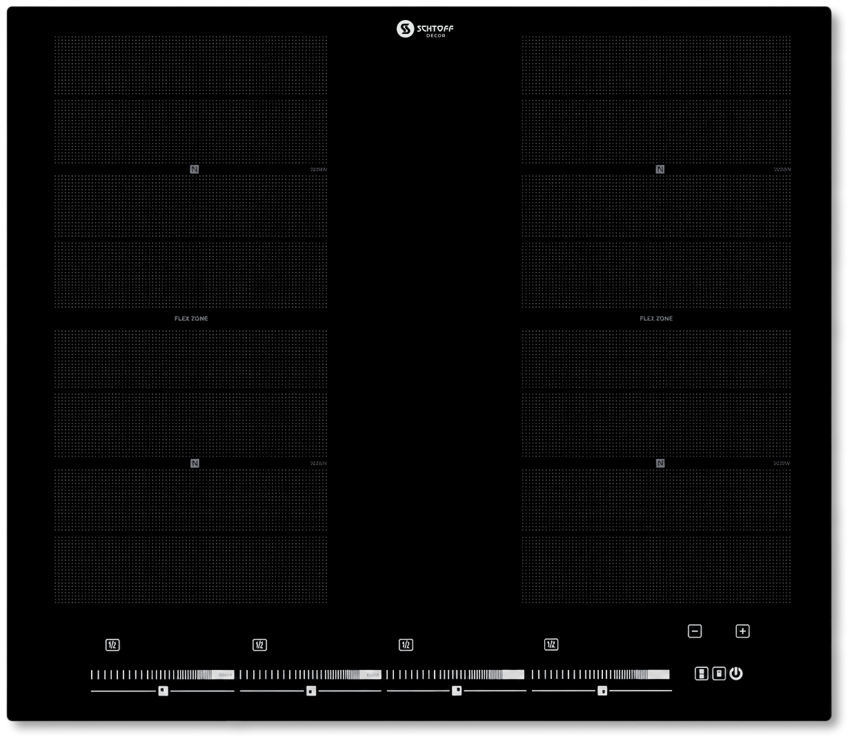 Варочная поверхность SCHTOFF IF7008 Black купить