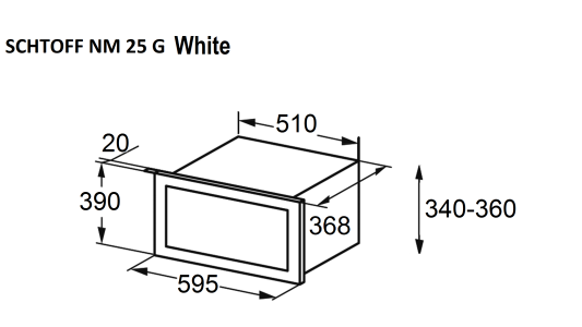Купить NM 25 G White